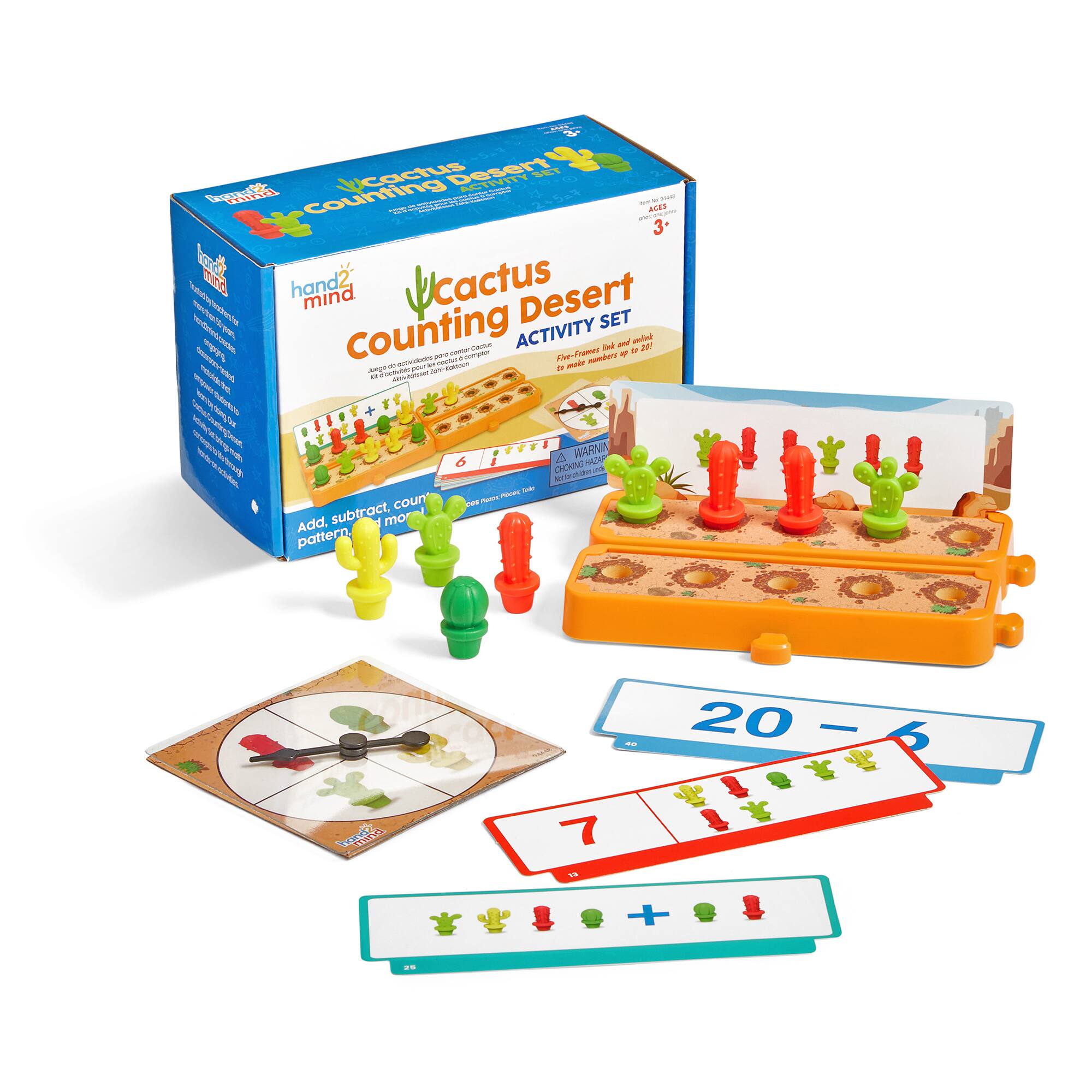 Hand2mind® Cactus Counters Activity Set